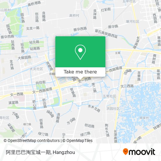 阿里巴巴淘宝城一期 map
