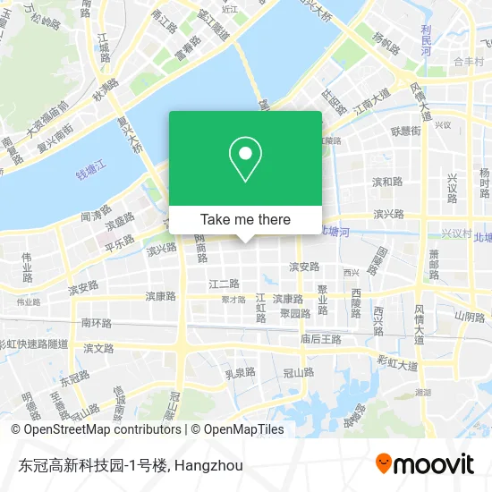 东冠高新科技园-1号楼 map