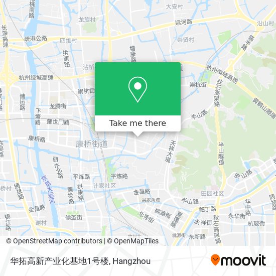 华拓高新产业化基地1号楼 map