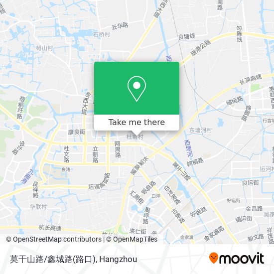 莫干山路/鑫城路(路口) map
