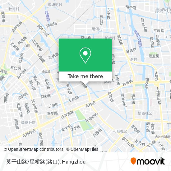 莫干山路/星桥路(路口) map