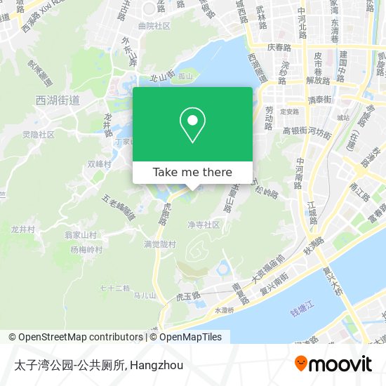 太子湾公园-公共厕所 map