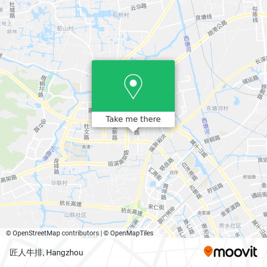 匠人牛排 map