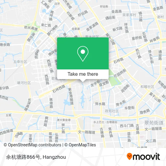 余杭塘路866号 map