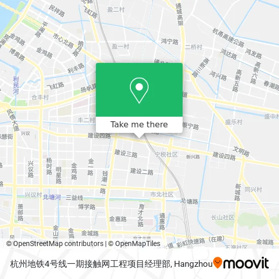 杭州地铁4号线一期接触网工程项目经理部 map
