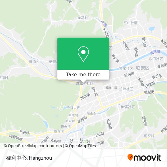 福利中心 map