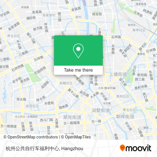 杭州公共自行车福利中心 map