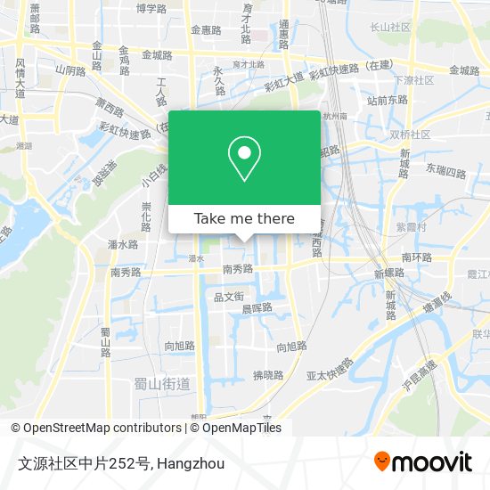 文源社区中片252号 map