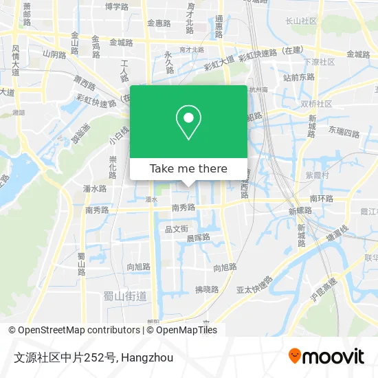 文源社区中片252号 map