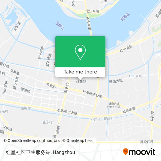 红垦社区卫生服务站 map