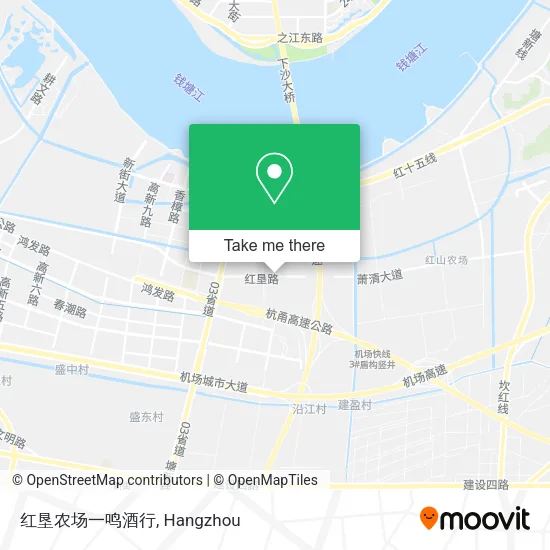 红垦农场一鸣酒行 map