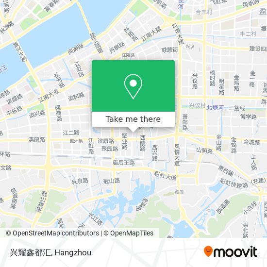兴耀鑫都汇 map