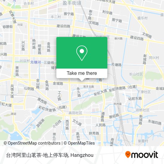 台湾阿里山茗茶-地上停车场 map