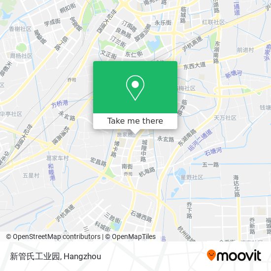 新管氏工业园 map