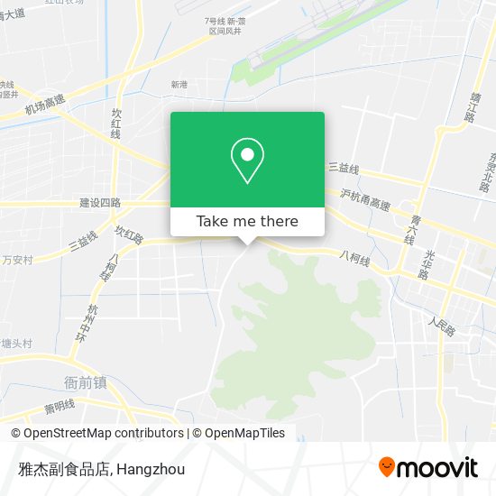 雅杰副食品店 map