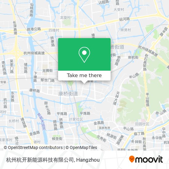 杭州杭开新能源科技有限公司 map
