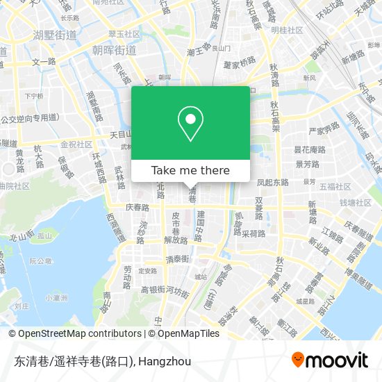 东清巷/遥祥寺巷(路口) map