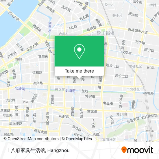 上八府家具生活馆 map