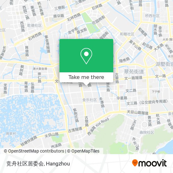 竞舟社区居委会 map
