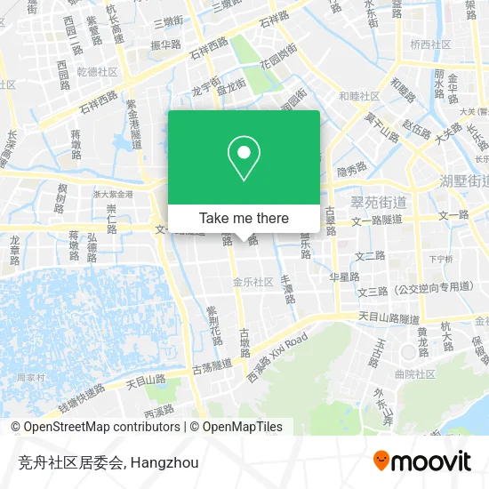 竞舟社区居委会 map