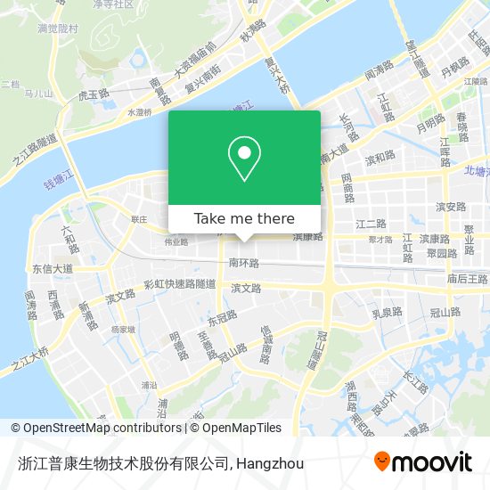 浙江普康生物技术股份有限公司 map