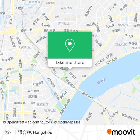 浙江上通合联 map