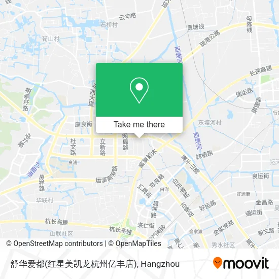 舒华爱都(红星美凯龙杭州亿丰店) map