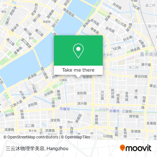 三云沐物理学美容 map