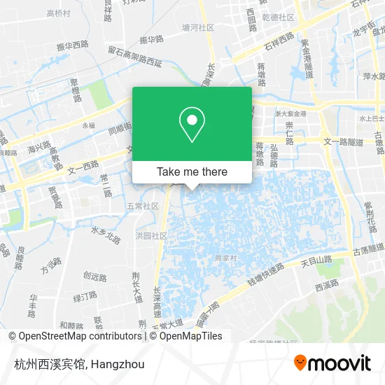 杭州西溪宾馆 map