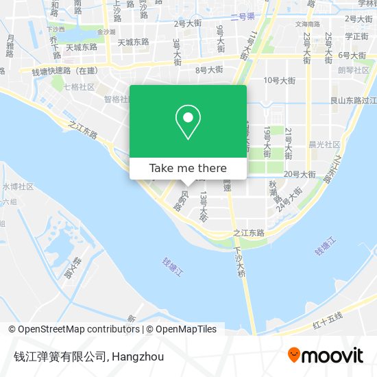 钱江弹簧有限公司 map
