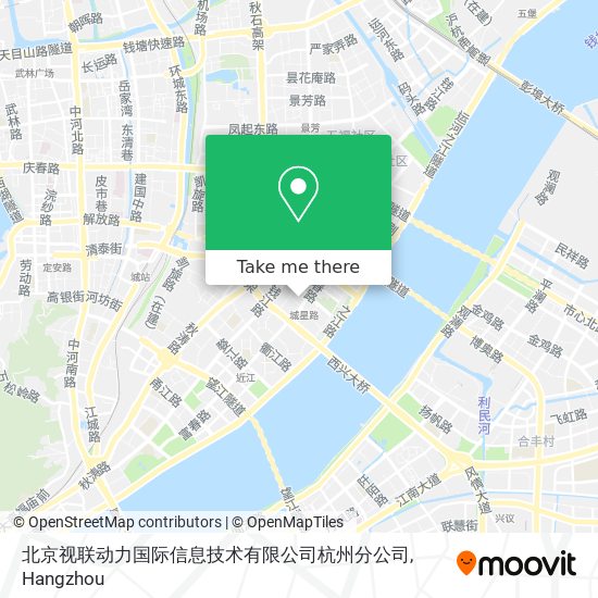 北京视联动力国际信息技术有限公司杭州分公司 map