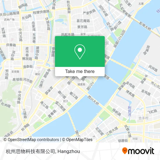 杭州思物科技有限公司 map