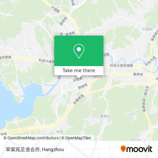 翠紫苑足道会所 map