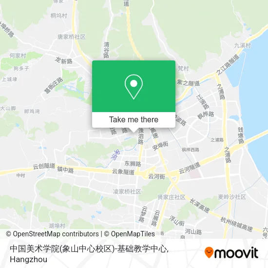 中国美术学院(象山中心校区)-基础教学中心 map