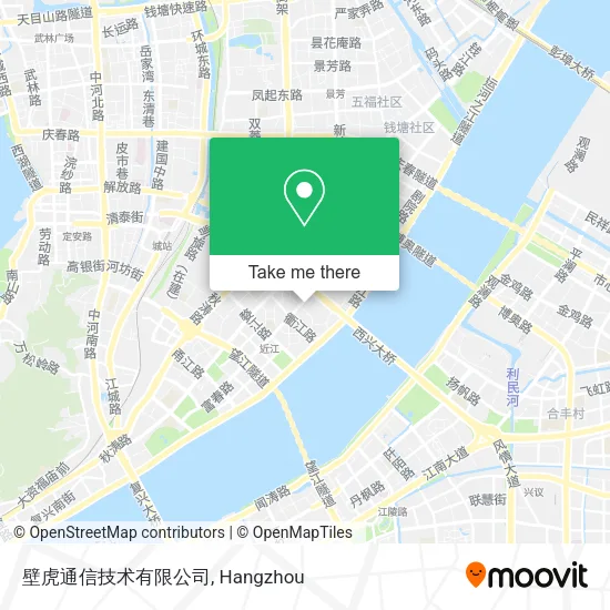 壁虎通信技术有限公司 map