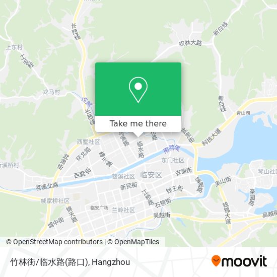竹林街/临水路(路口) map