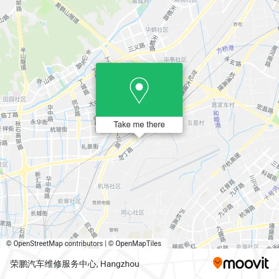 荣鹏汽车维修服务中心 map