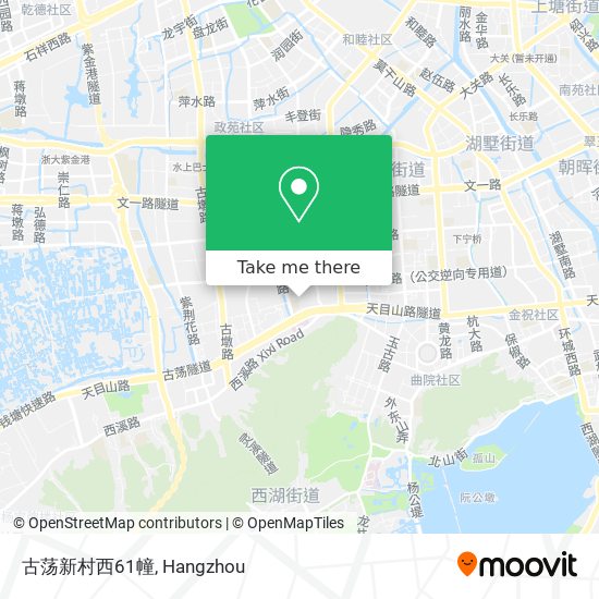 古荡新村西61幢 map