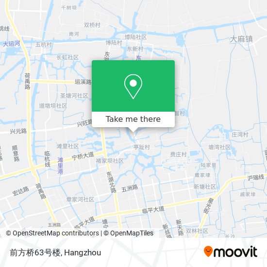 前方桥63号楼 map