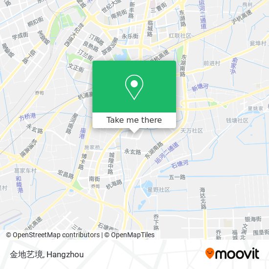 金地艺境 map