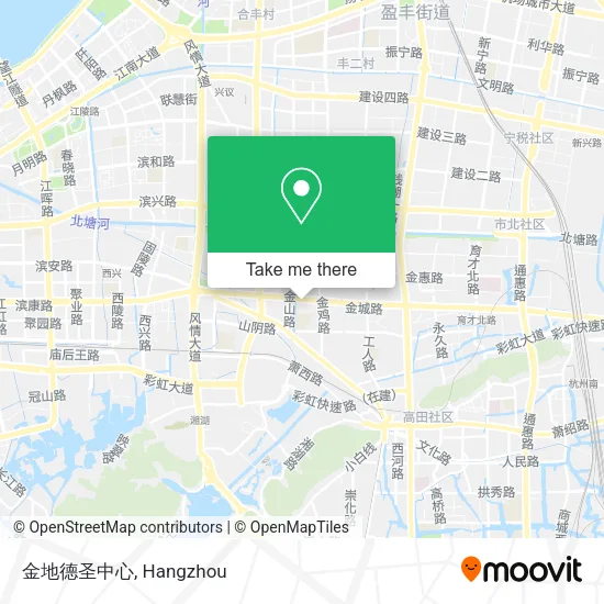 金地德圣中心 map