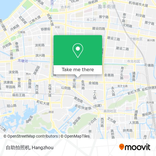 自助拍照机 map