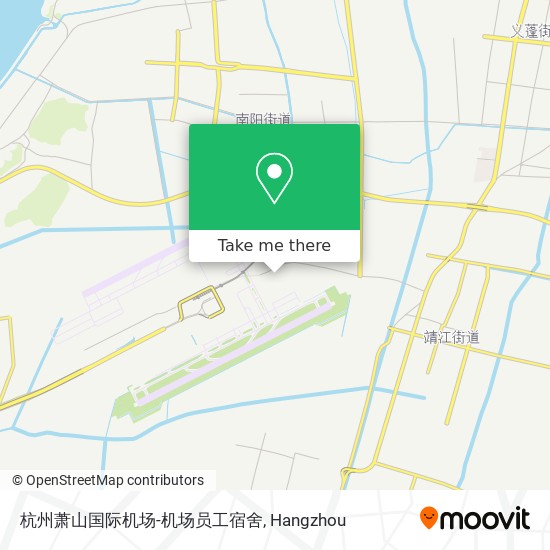 杭州萧山国际机场-机场员工宿舍 map