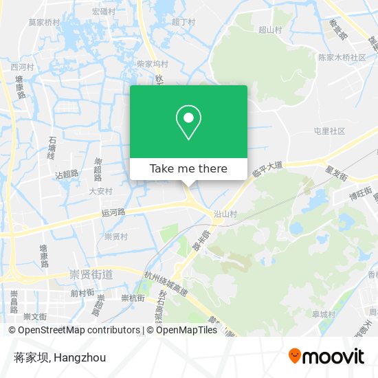 蒋家坝 map
