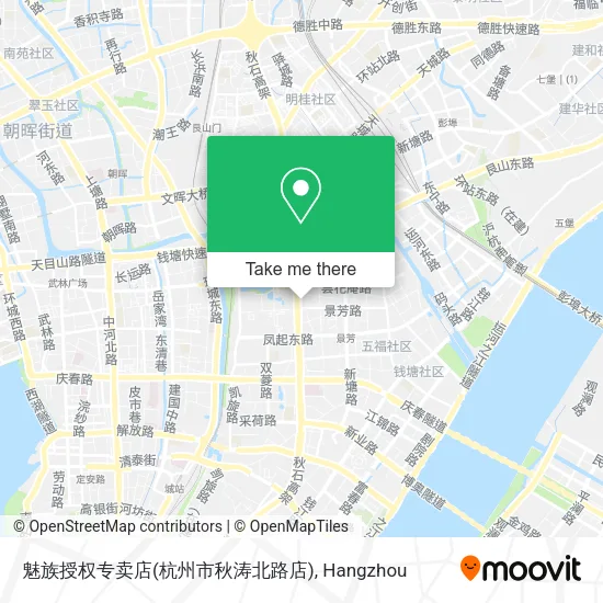 魅族授权专卖店(杭州市秋涛北路店) map