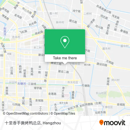 十里香手撕烤鸭总店 map