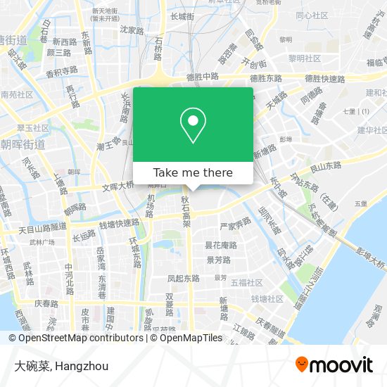 大碗菜 map