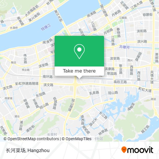 长河菜场 map