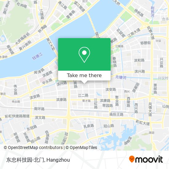 东忠科技园-北门 map
