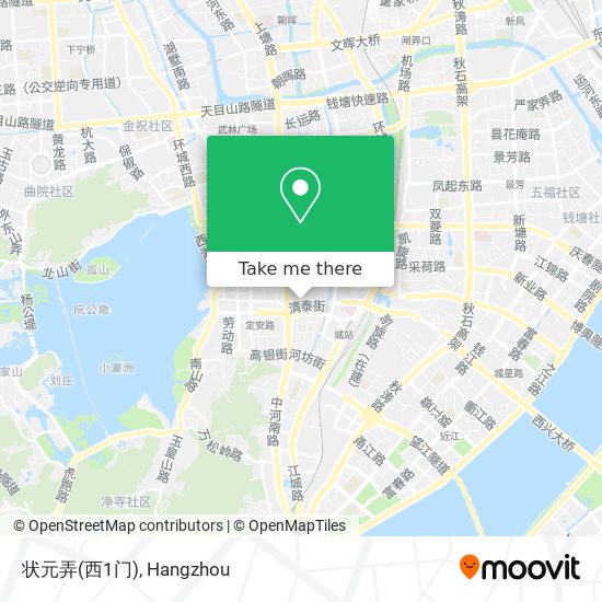 状元弄(西1门) map